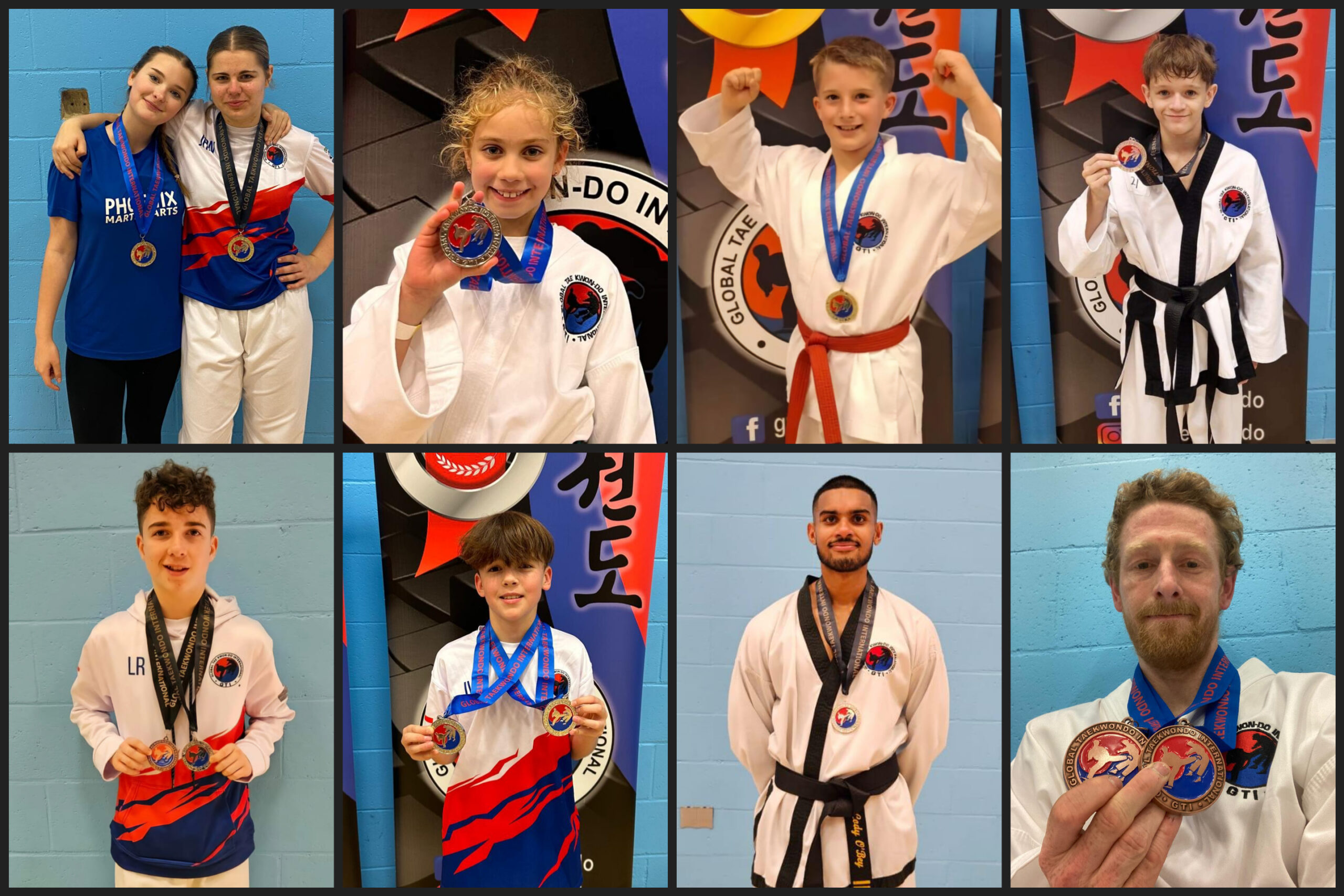 Medal Winners for Phoenix Martial Arts Swindon